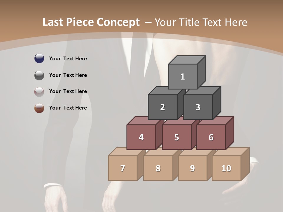 Beautiful Pose Beauty PowerPoint Template