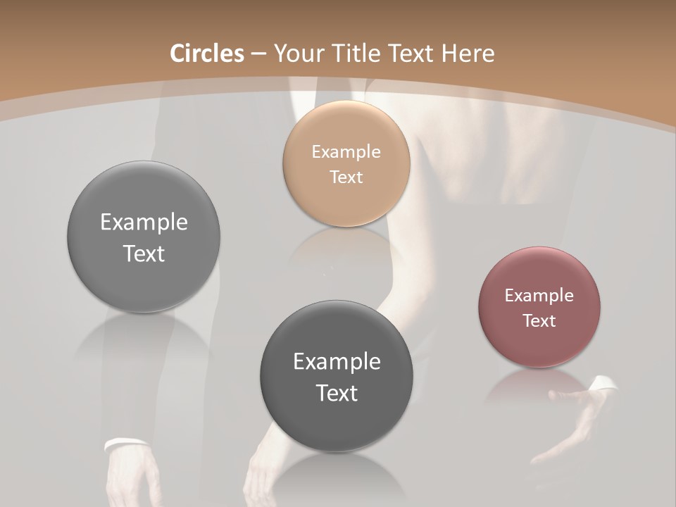 Beautiful Pose Beauty PowerPoint Template