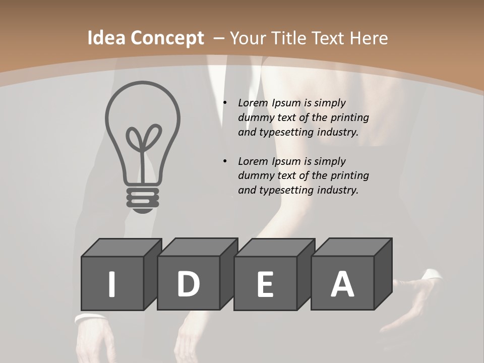 Beautiful Pose Beauty PowerPoint Template