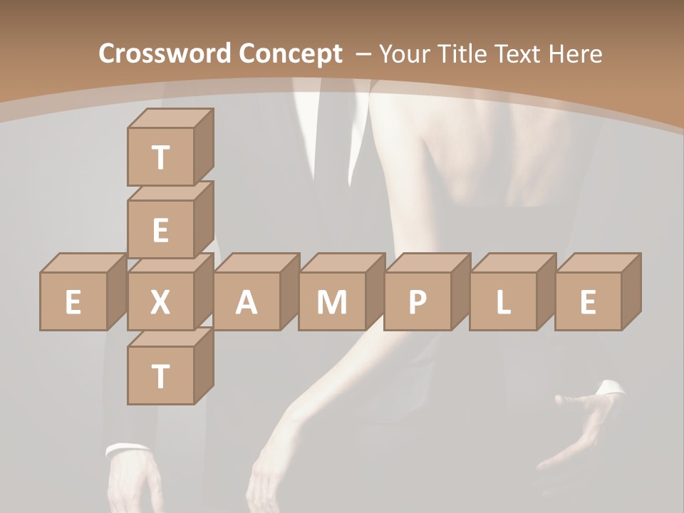 Beautiful Pose Beauty PowerPoint Template