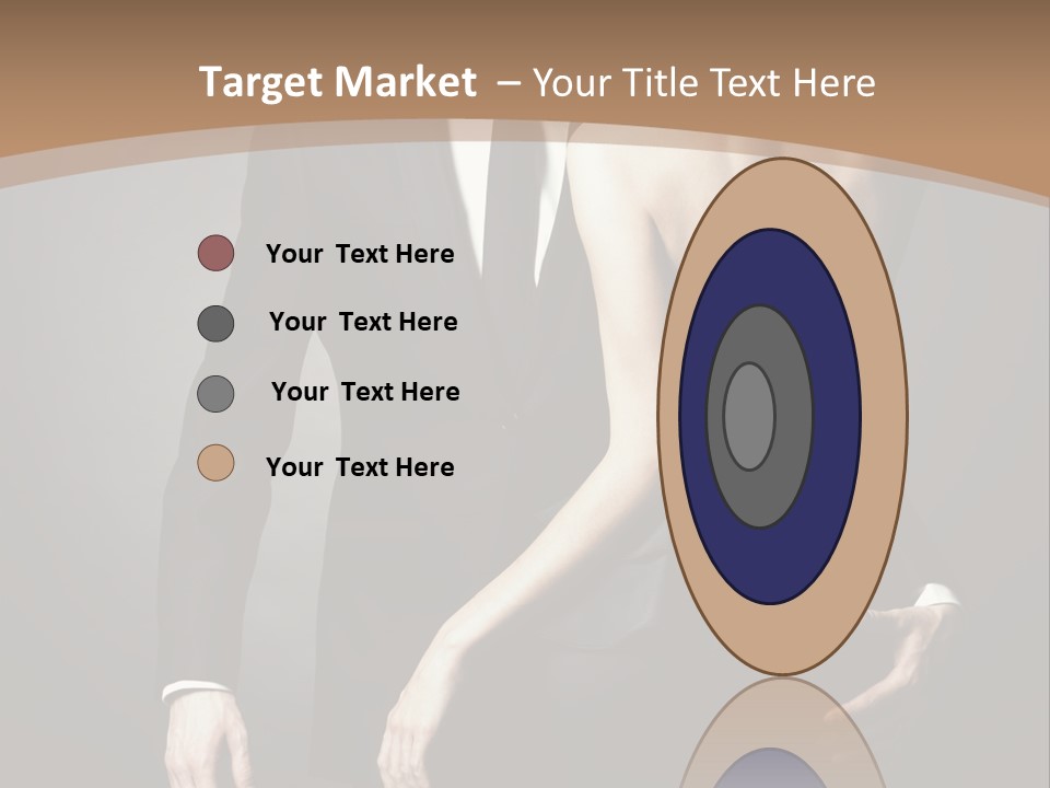 Beautiful Pose Beauty PowerPoint Template