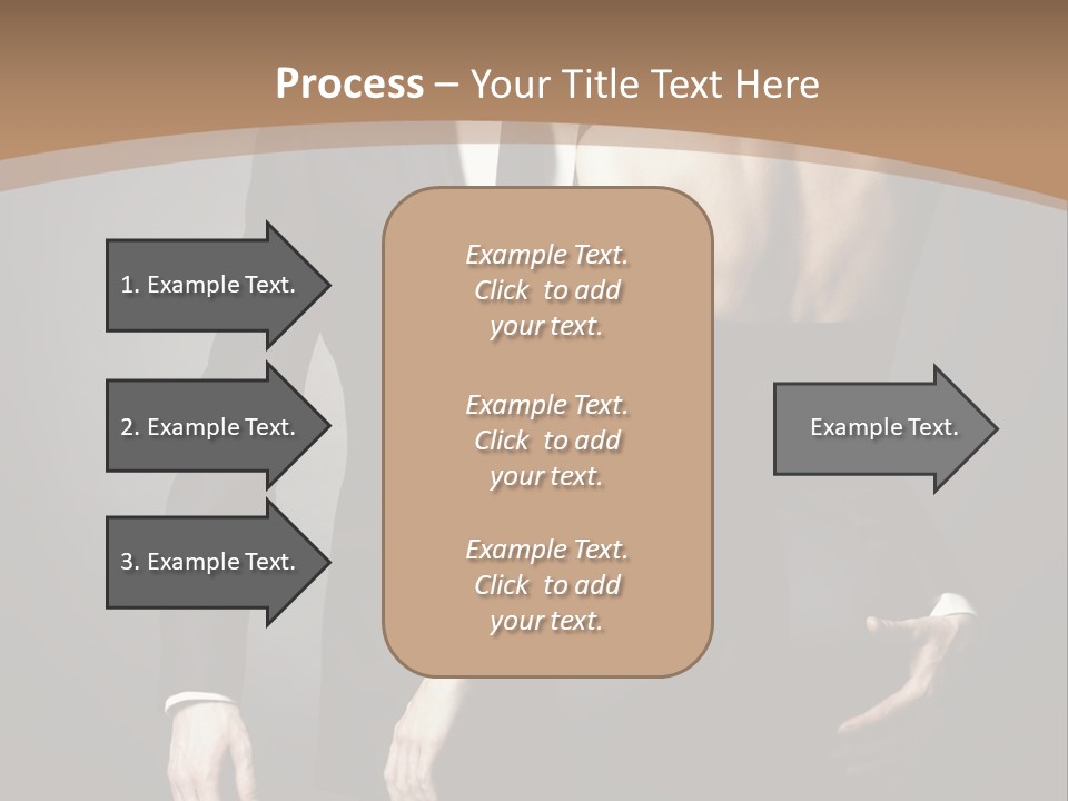 Beautiful Pose Beauty PowerPoint Template