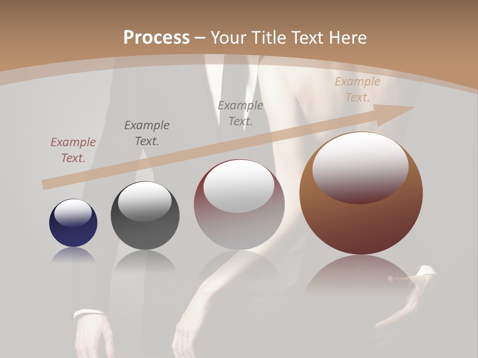 Beautiful Pose Beauty PowerPoint Template