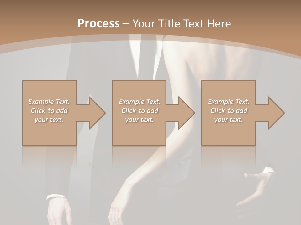 Beautiful Pose Beauty PowerPoint Template