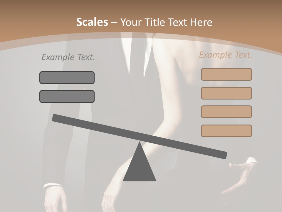 Beautiful Pose Beauty PowerPoint Template