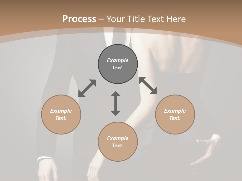 Beautiful Pose Beauty PowerPoint Template