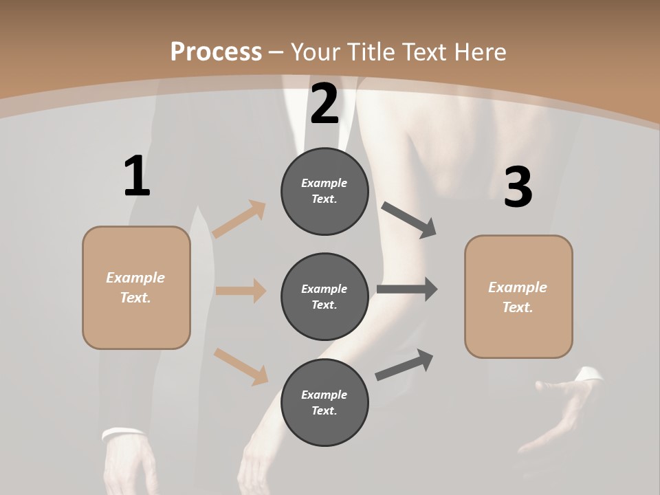 Beautiful Pose Beauty PowerPoint Template
