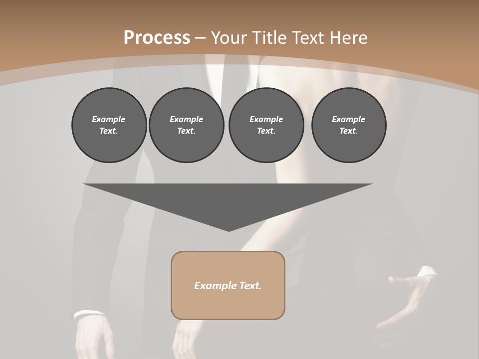 Beautiful Pose Beauty PowerPoint Template