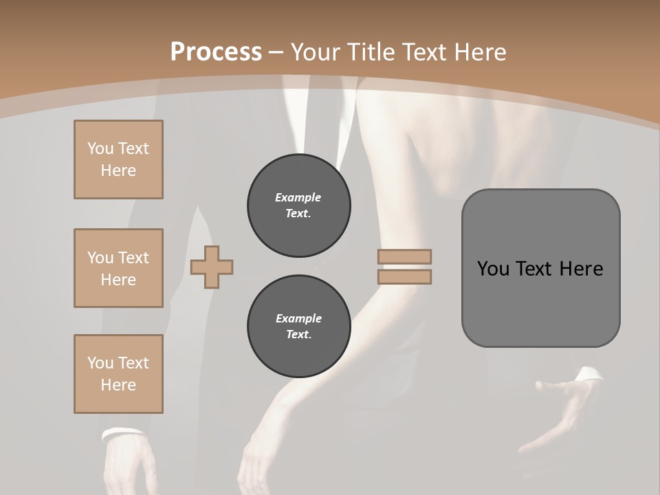 Beautiful Pose Beauty PowerPoint Template