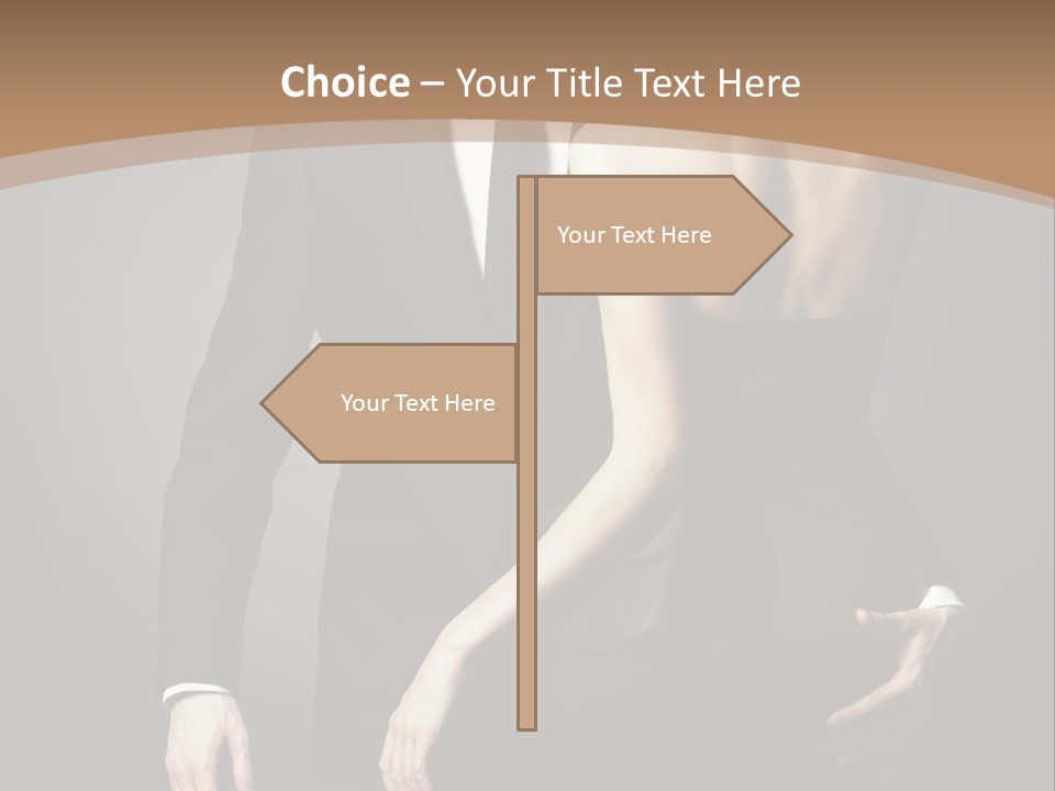 Beautiful Pose Beauty PowerPoint Template