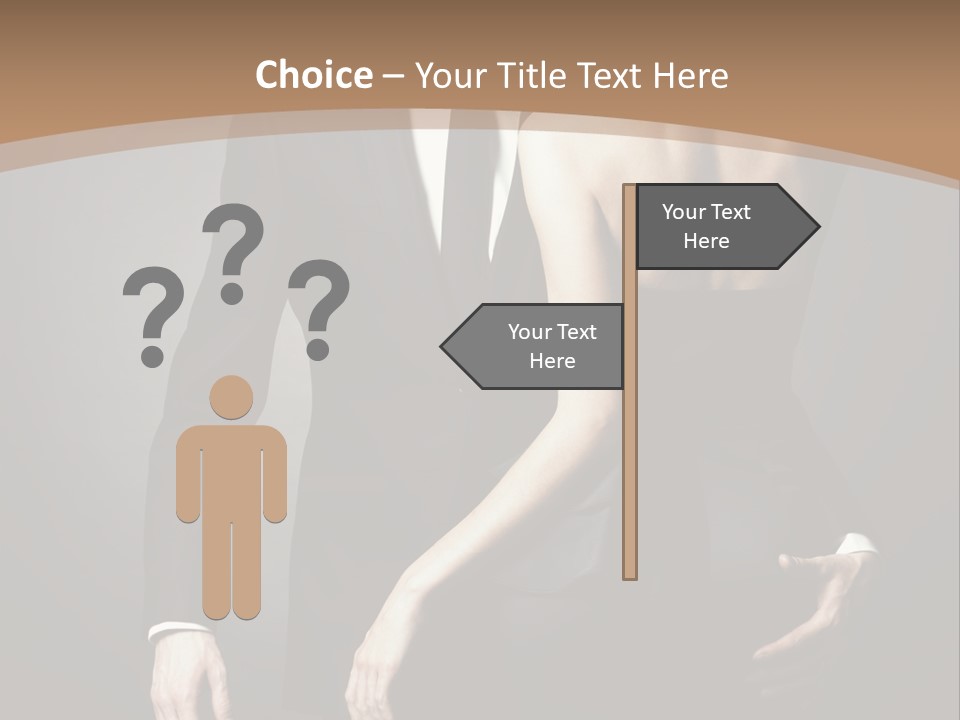 Beautiful Pose Beauty PowerPoint Template