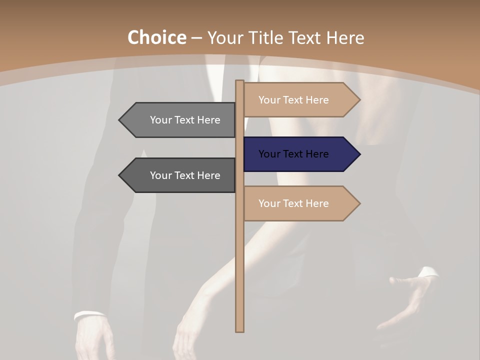 Beautiful Pose Beauty PowerPoint Template