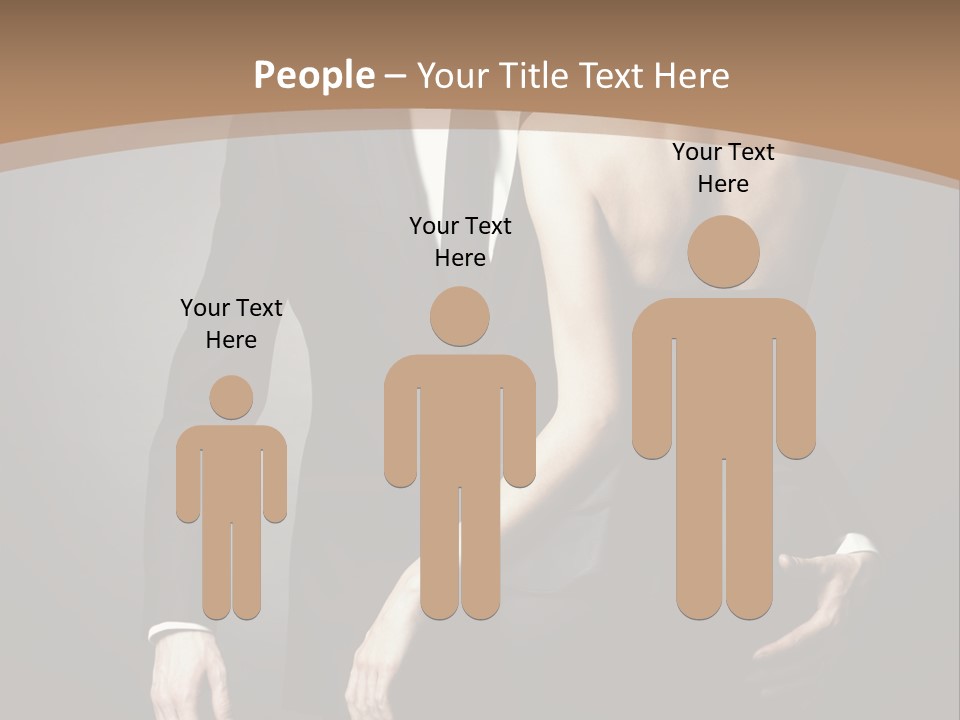 Beautiful Pose Beauty PowerPoint Template