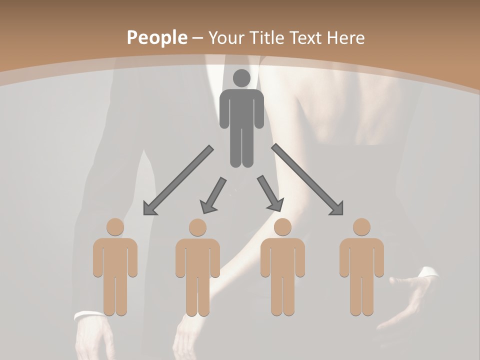 Beautiful Pose Beauty PowerPoint Template