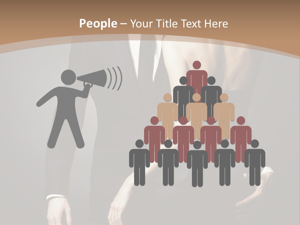 Beautiful Pose Beauty PowerPoint Template