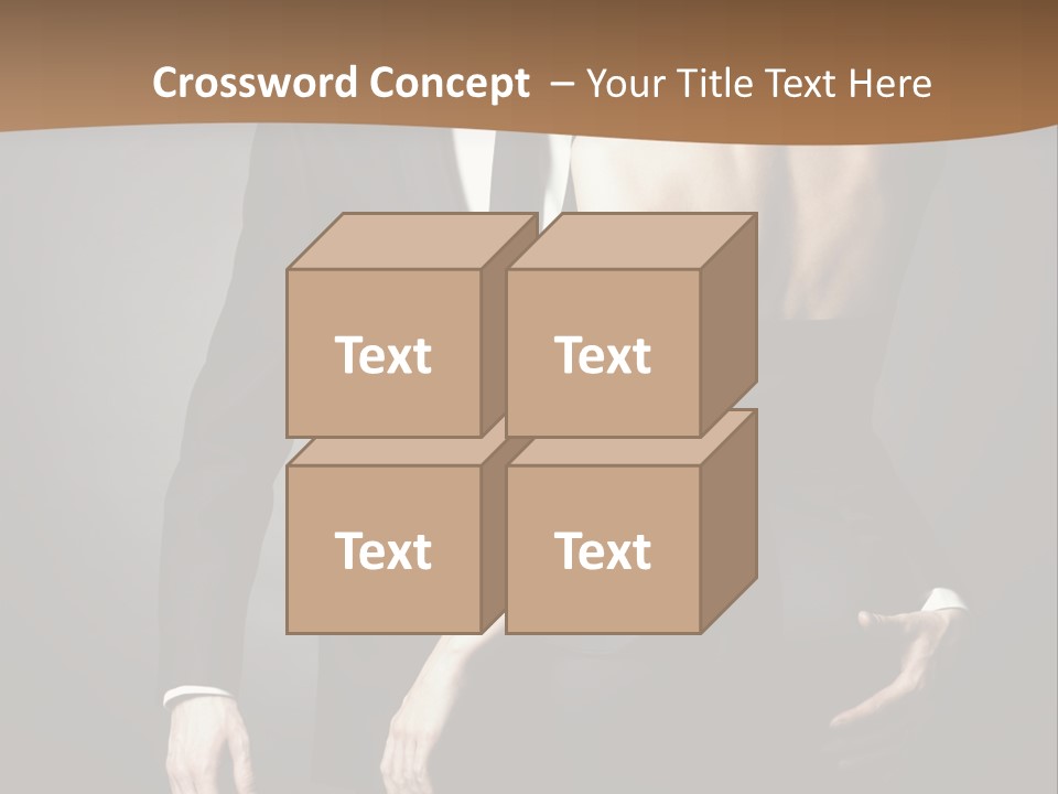 Pose Elegance Pair PowerPoint Template