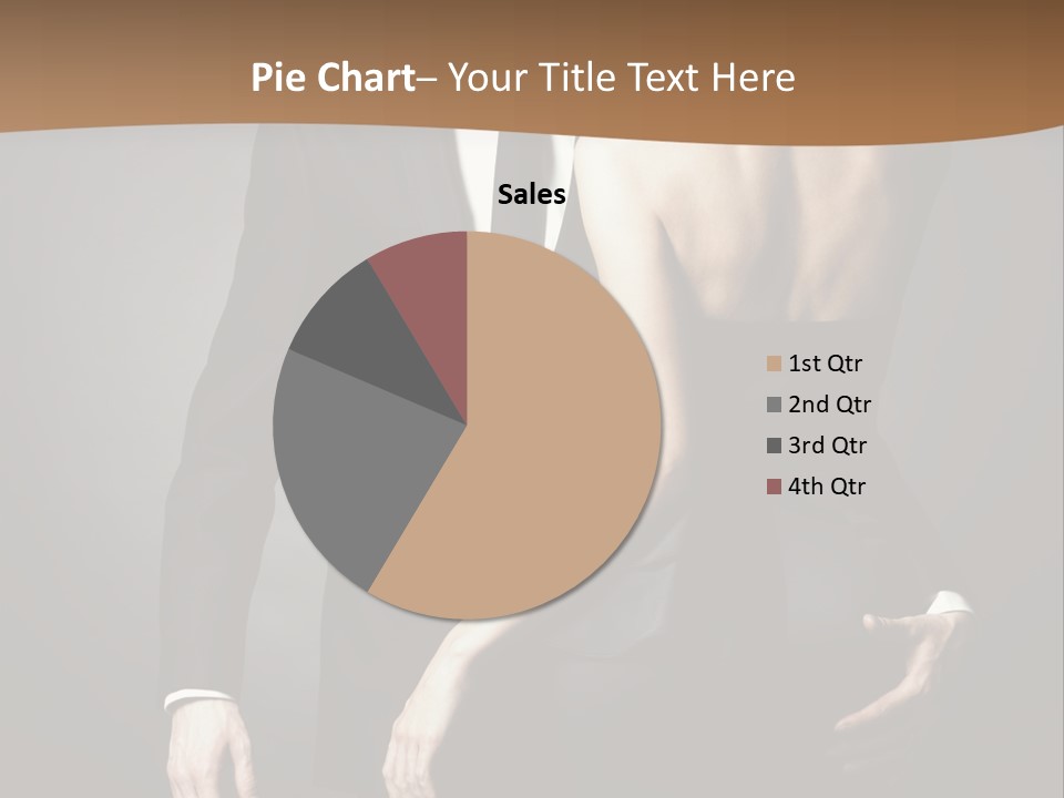 Pose Elegance Pair PowerPoint Template