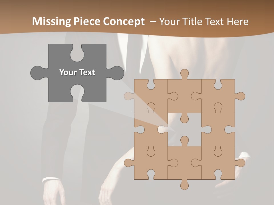 Pose Elegance Pair PowerPoint Template