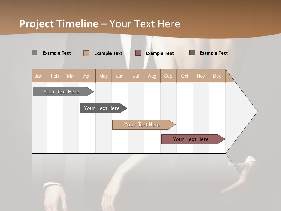 Pose Elegance Pair PowerPoint Template