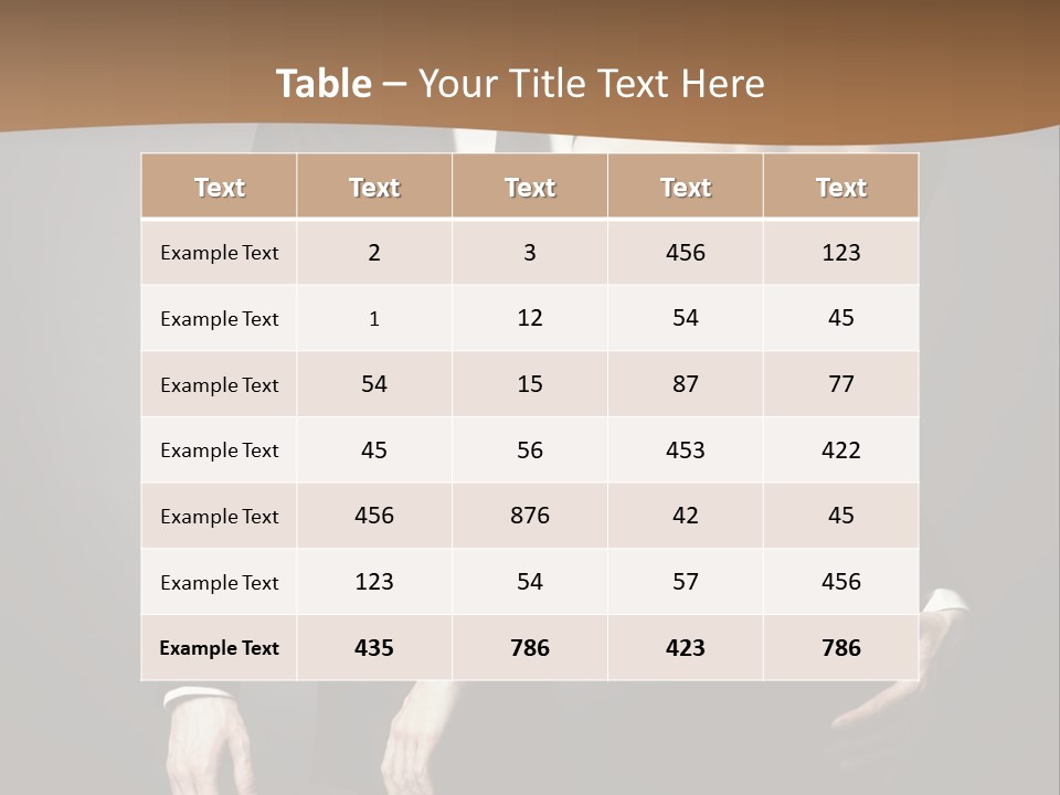 Pose Elegance Pair PowerPoint Template