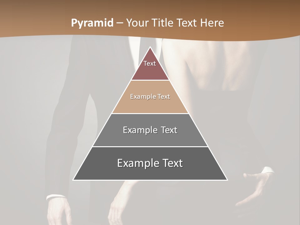 Pose Elegance Pair PowerPoint Template