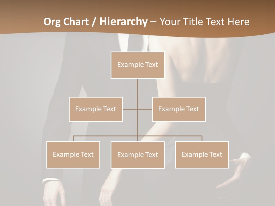 Pose Elegance Pair PowerPoint Template