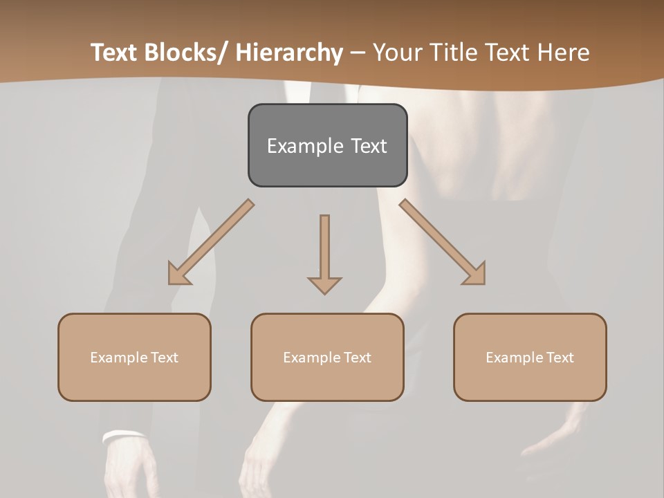 Pose Elegance Pair PowerPoint Template