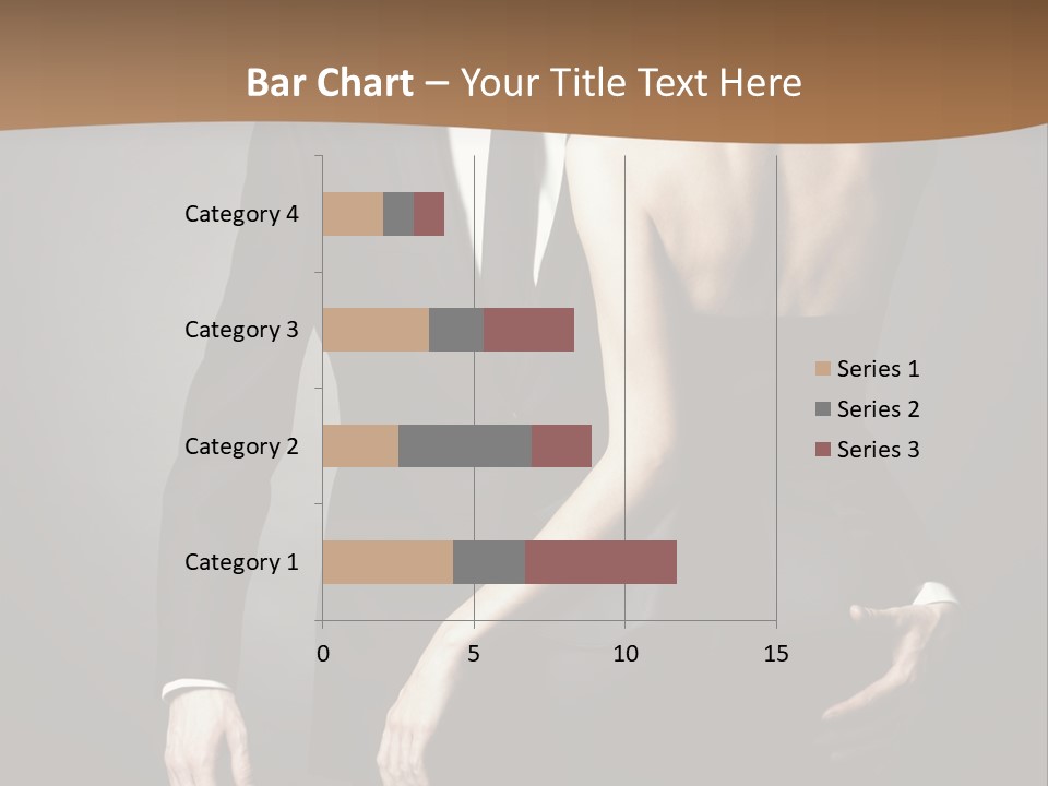 Pose Elegance Pair PowerPoint Template