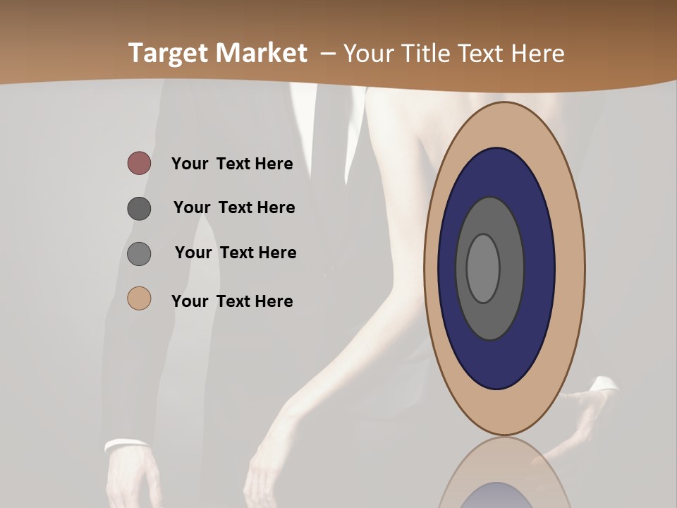 Pose Elegance Pair PowerPoint Template