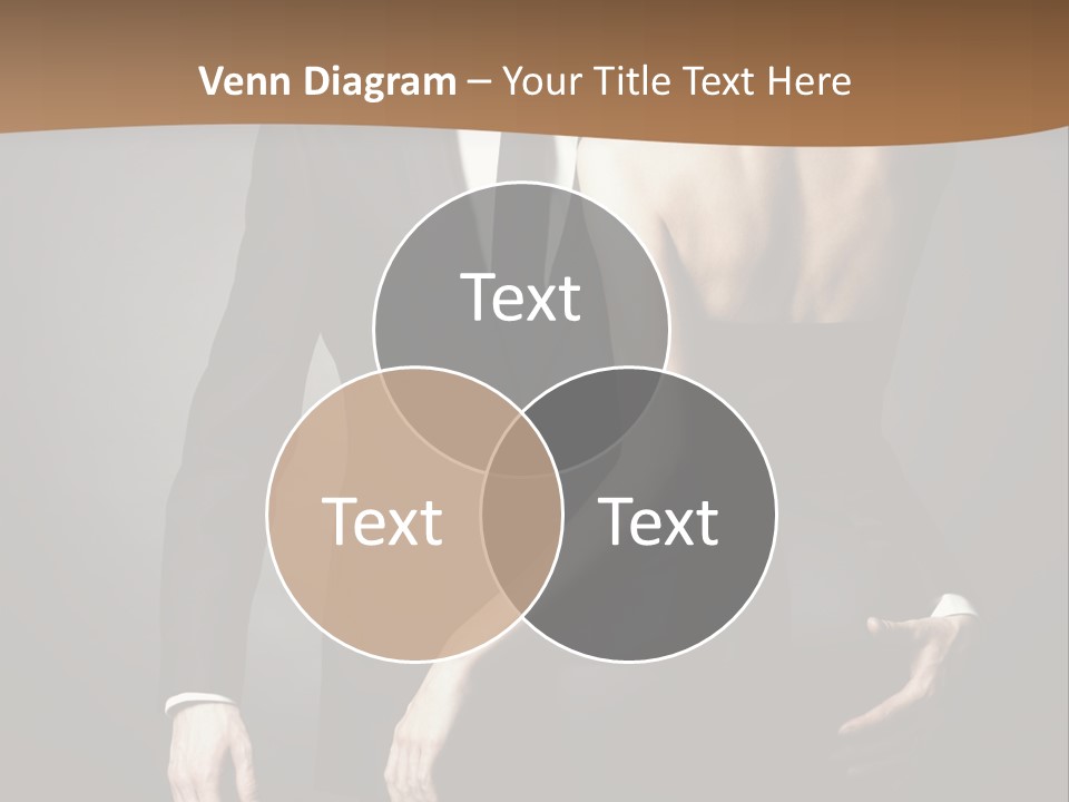 Pose Elegance Pair PowerPoint Template