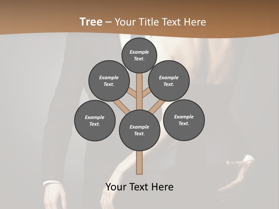 Pose Elegance Pair PowerPoint Template