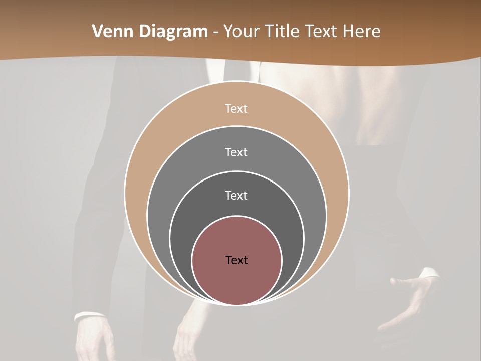 Pose Elegance Pair PowerPoint Template