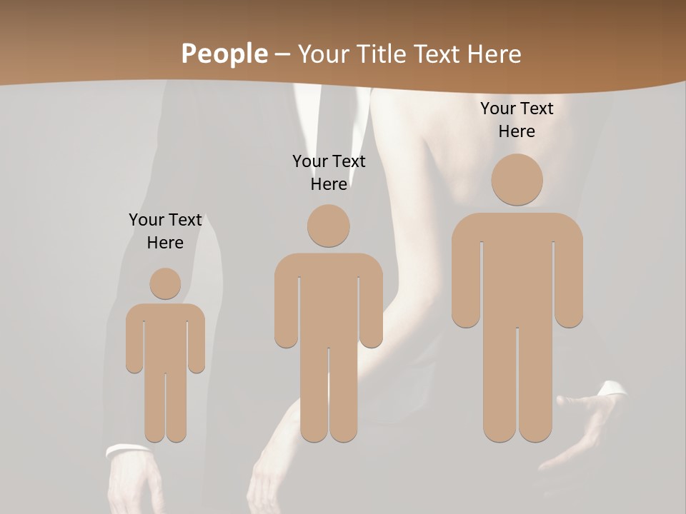 Pose Elegance Pair PowerPoint Template