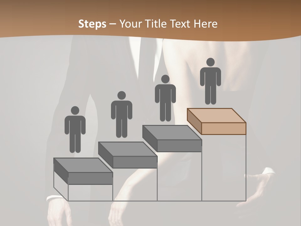 Pose Elegance Pair PowerPoint Template