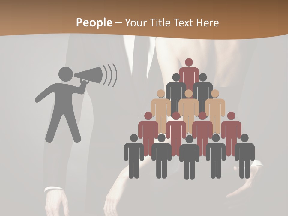 Pose Elegance Pair PowerPoint Template