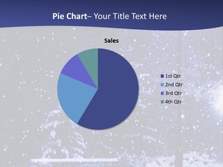 Night Frost Cold PowerPoint Template