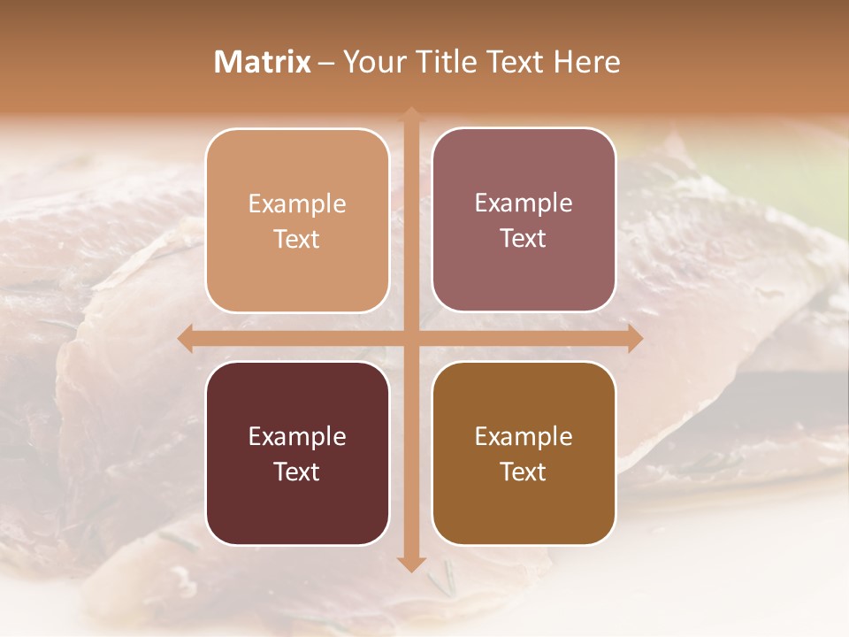 Fresh Tasty Antipasto PowerPoint Template