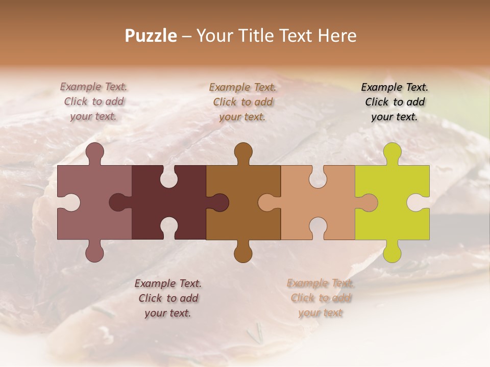 Fresh Tasty Antipasto PowerPoint Template