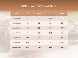 Fresh Tasty Antipasto PowerPoint Template