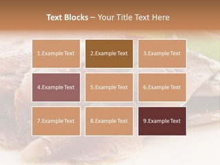 Fresh Tasty Antipasto PowerPoint Template