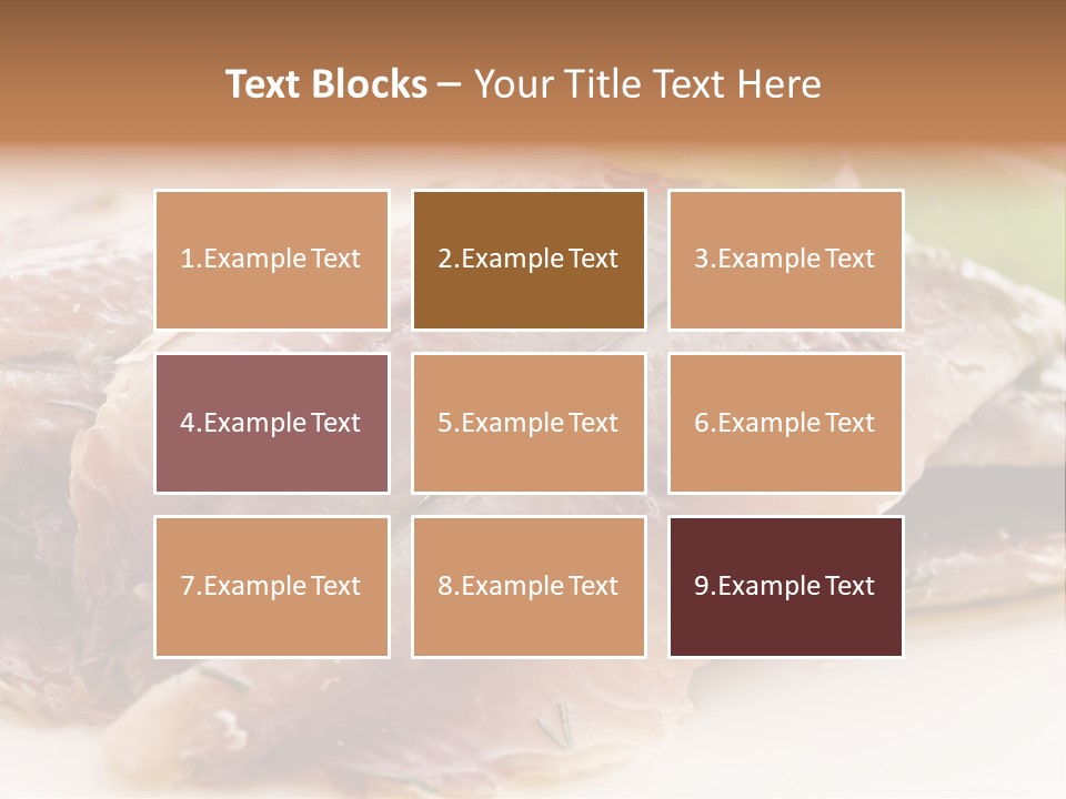 Fresh Tasty Antipasto PowerPoint Template