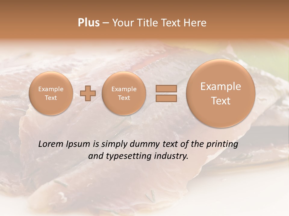 Fresh Tasty Antipasto PowerPoint Template
