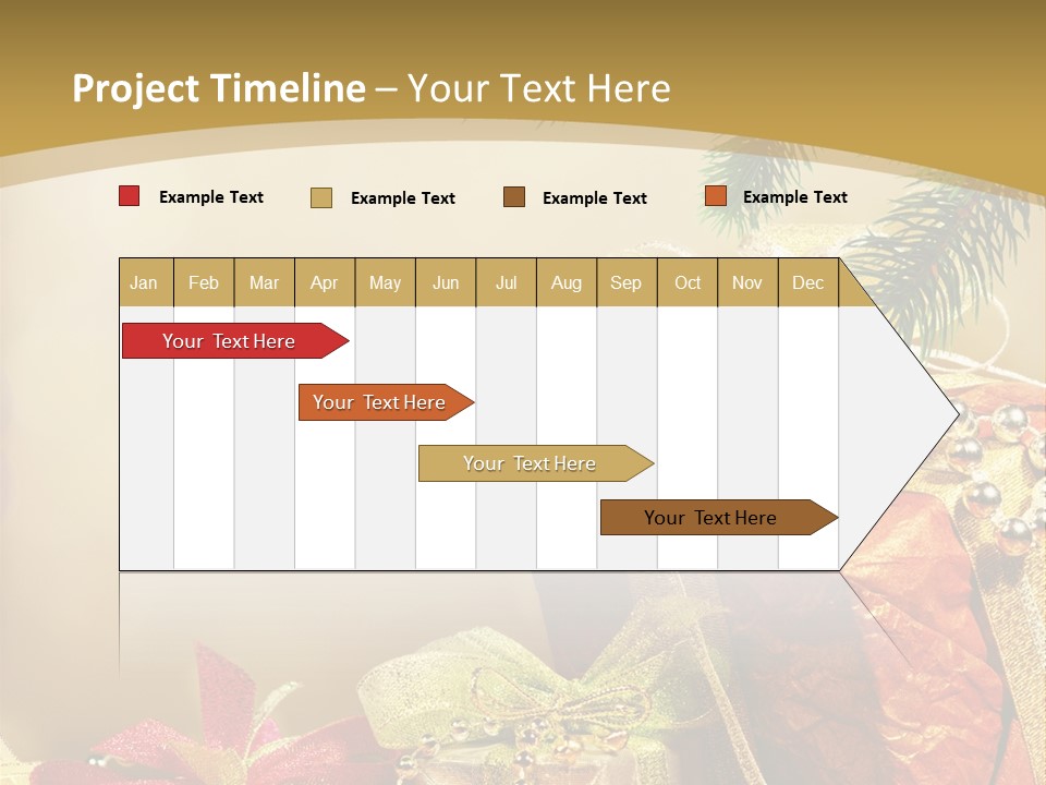 Holiday Gift Box PowerPoint Template