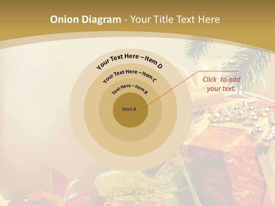 Holiday Gift Box PowerPoint Template