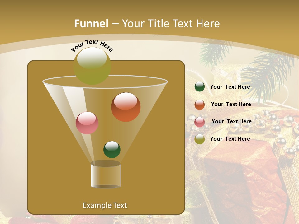 Holiday Gift Box PowerPoint Template