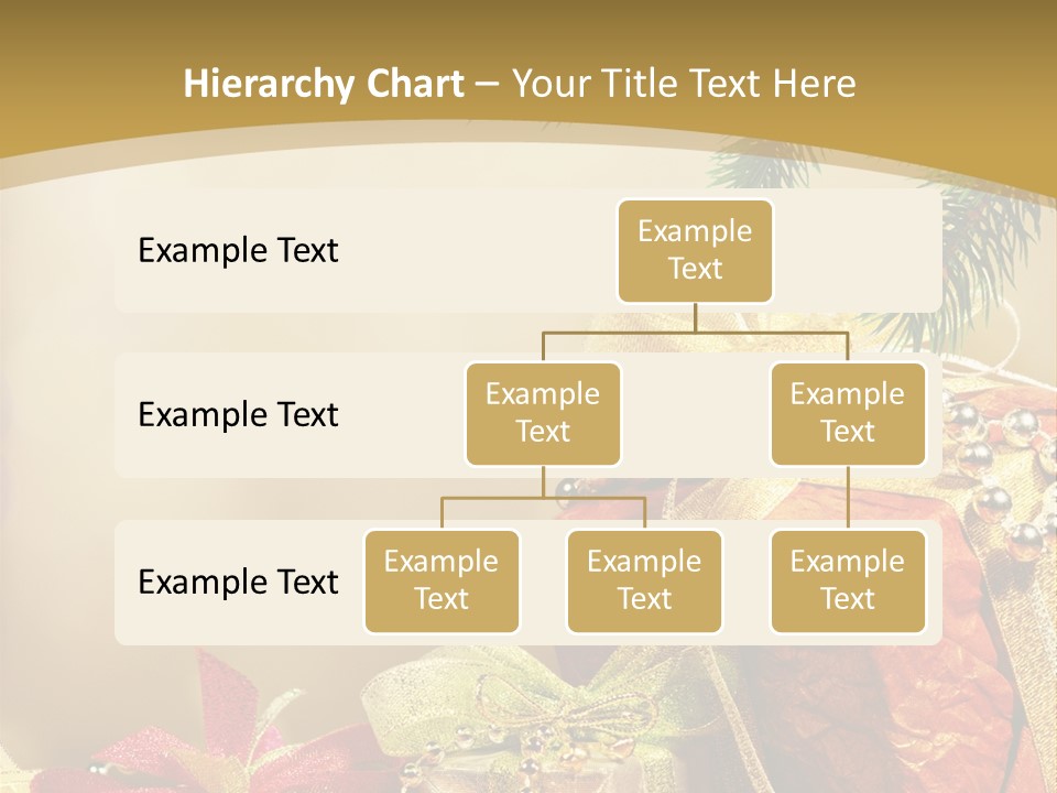 Holiday Gift Box PowerPoint Template