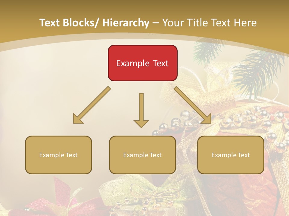 Holiday Gift Box PowerPoint Template