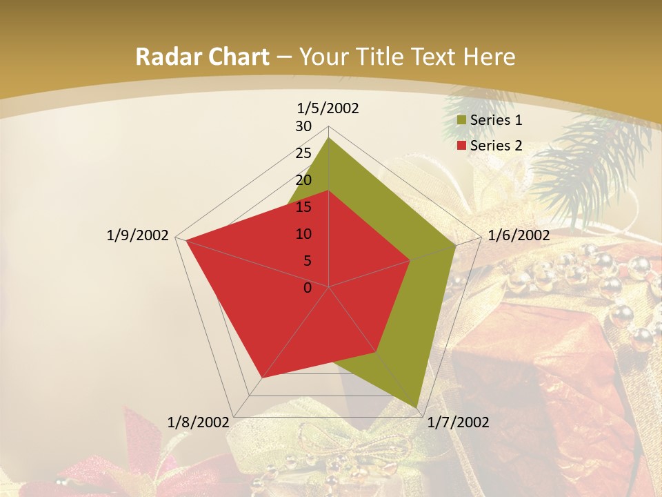 Holiday Gift Box PowerPoint Template