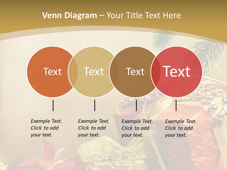 Holiday Gift Box PowerPoint Template