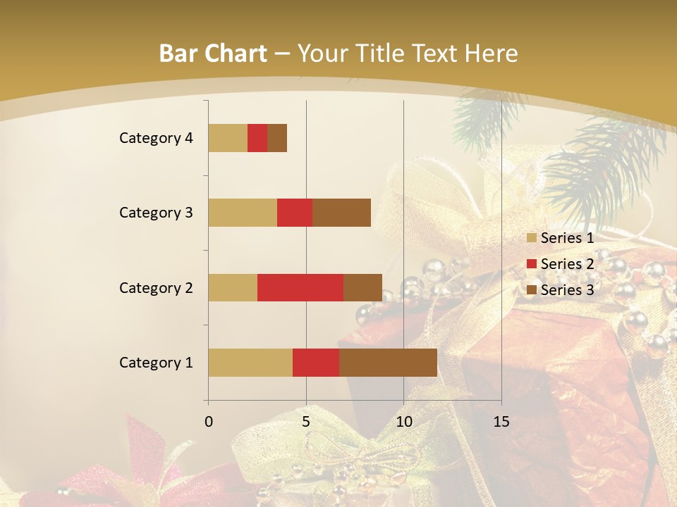 Holiday Gift Box PowerPoint Template